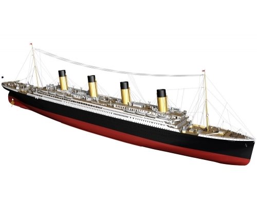 Billing Boat 01-00-0510 RMS TITANIC COMPLETE 1:144. Incl. fittin